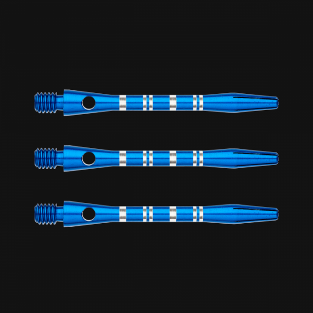 Winmau Anodised Aluminium Re-Crooved Medium shafts