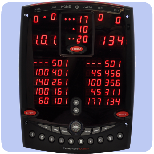 Scoreboards Dartsmate Match Professional Darts Scoring System 