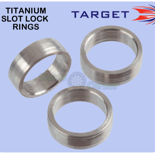 Target Titanium Slot Lock Rings