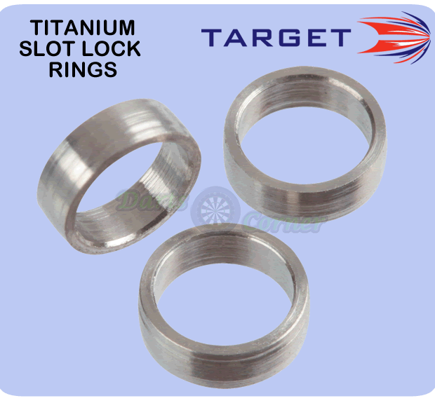 Target Titanium Slot Lock Rings