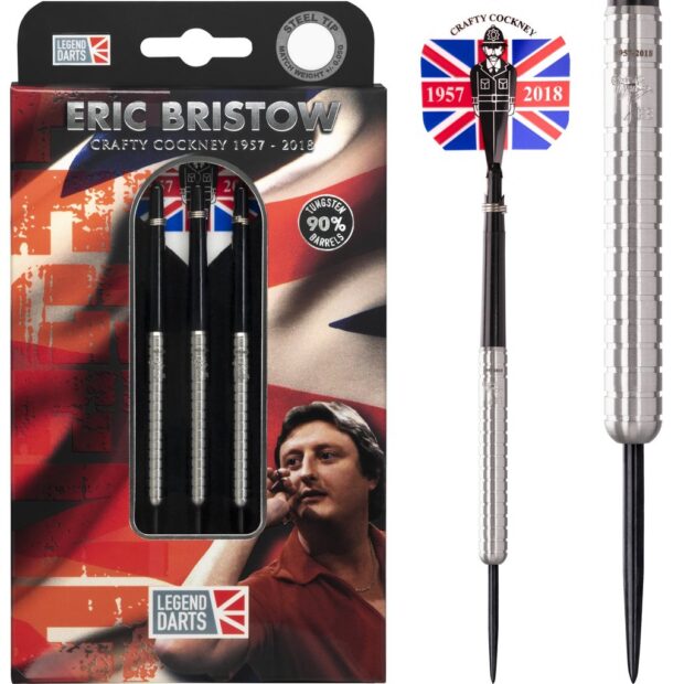 Legend Darts Eric Bristow 90% Silver
